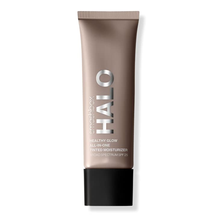 Smashbox Halo Healthy Glow Tinted Moisturizer Broad Spectrum SPF 25 with Hyaluronic Acid Medium Tan