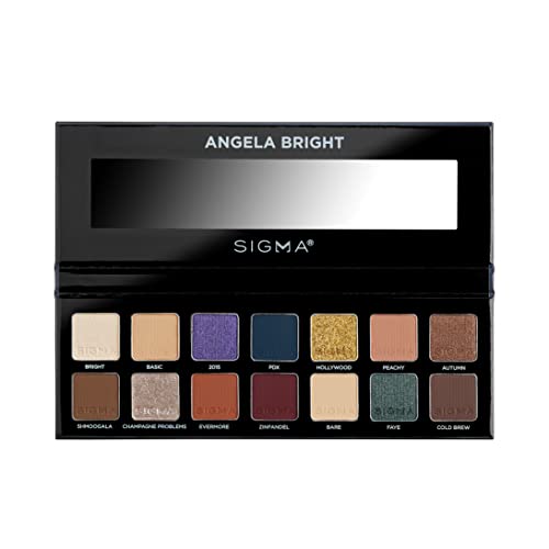 Sigma x Angela Bright Eyeshadow Palette