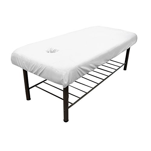 6pc/pkg Fitted Sheets Washable Reusable Massage Table Cover