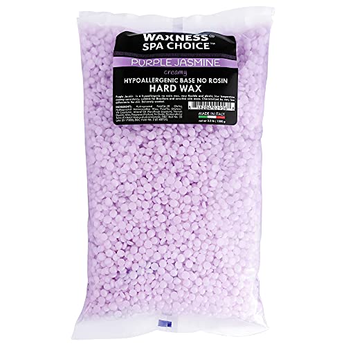Waxness Spa Choice Purple Jasmine Demi Creamy No Rosin Hard Wax Beads 2.2 lb / 1 kg