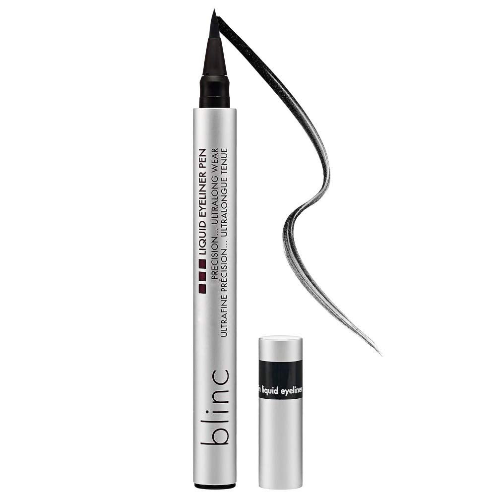 blinc Liquid Eyeliner Pen, Soft Black Sheen, 0.024 Fl Oz(Pack of 1)