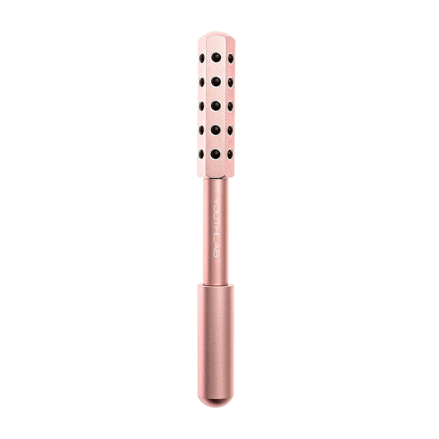 YouthLab Radiance Roller - Germanium Stone Uplifting Face Massager Beauty Roller (Rose Gold)