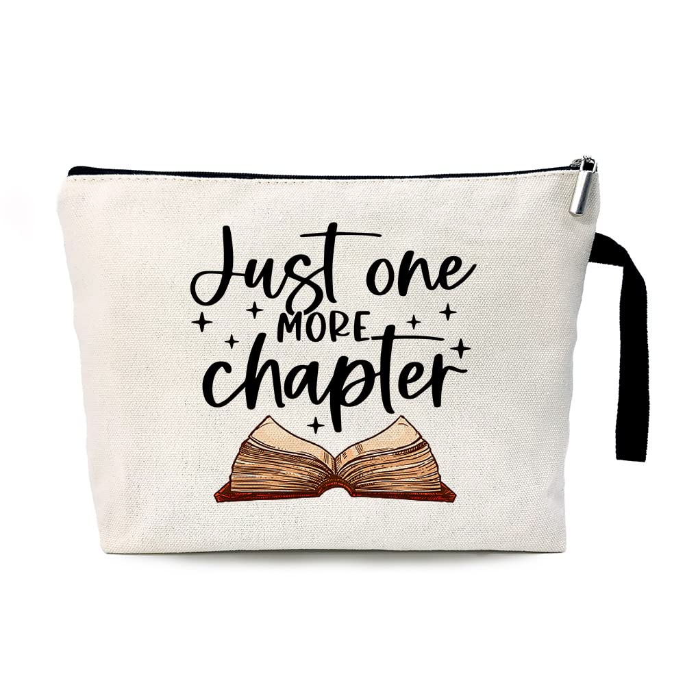 ZHANTUONE Cosmetic Bag ,Cosmetic Bag Gift For Librarian,Librarian Gifts,Library Book Lovers Gifts,Book Lover Gift,Librarian Retirement Gifts,Gifts for Reader Writers,Teacher Nerd Gifts