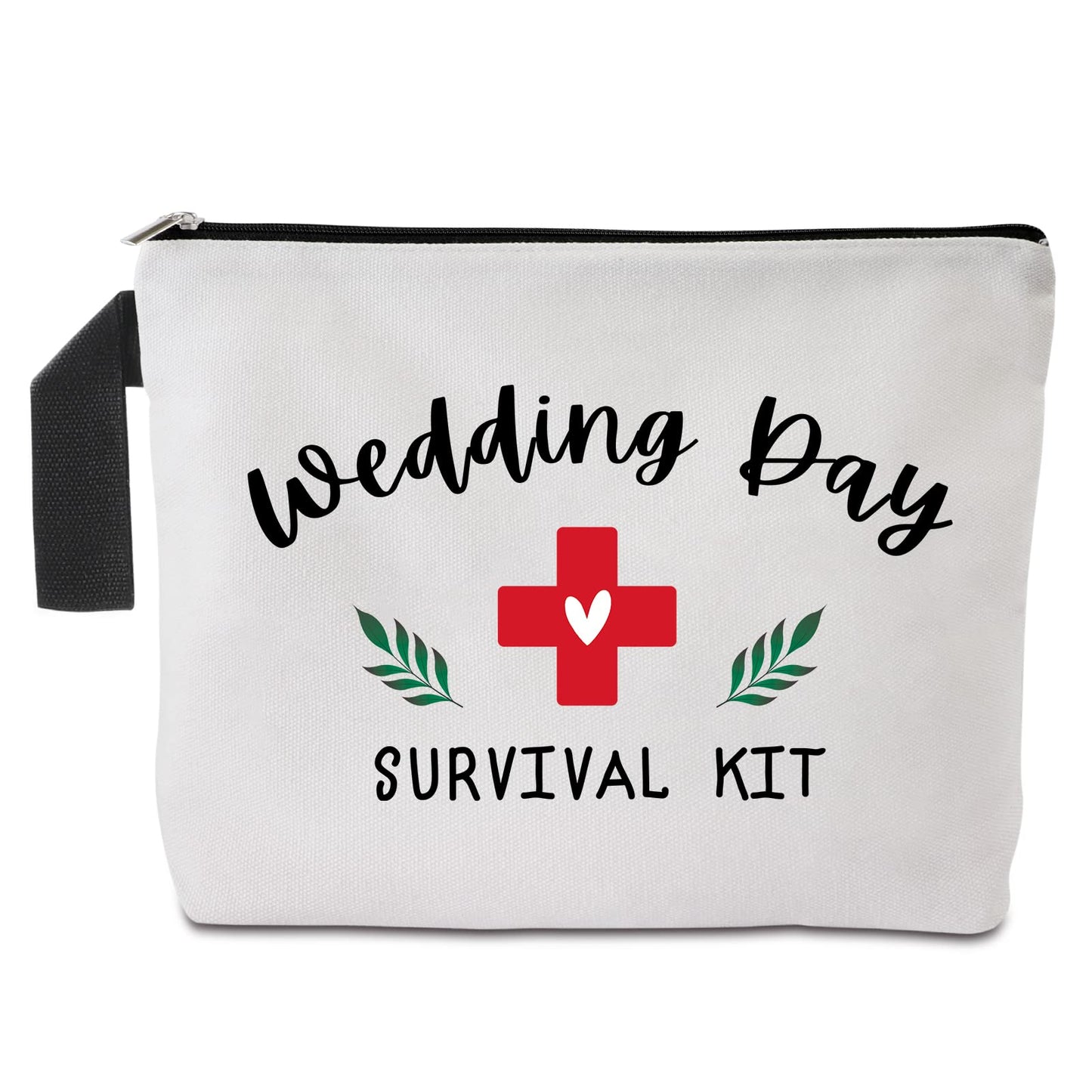 Wedding Day Emergency Kit for Bride Bridal Shower Gift for Travel Cosmetic Bag Wedding Day Survival Kit Unique Gifts for Sister Besite Best Friend for Wedding Gifts Engagement Gifts