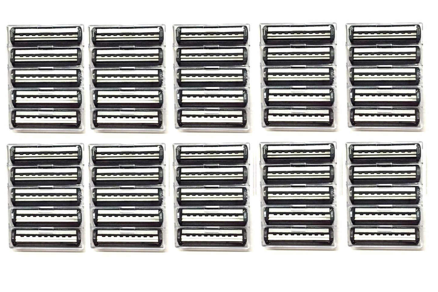 Atra Plus Generic Blades Bulk Packaging - 100 Cartridges Fits Gillette Razor (legendary-yes)