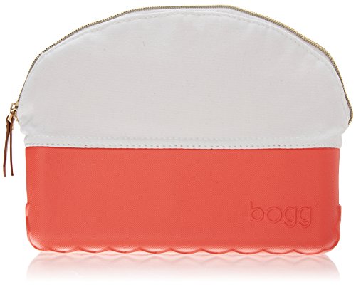 BOGG BAG Cosmetic Makeup Bag Waterproof Pouch and Organizer Perfect Travel Beauty Case from (Coral)