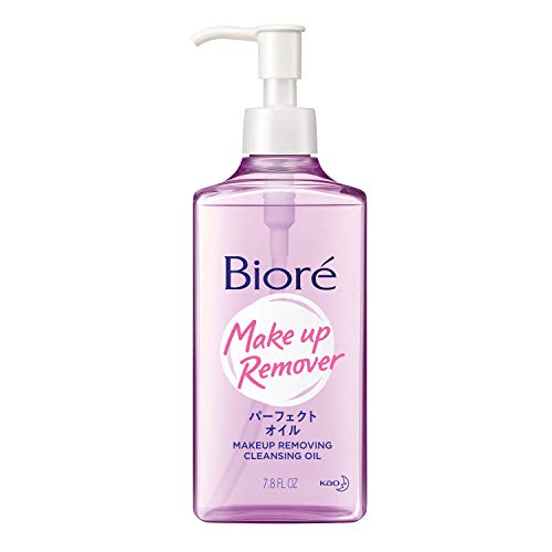 Bioré J-Beauty Makeup Removing Cleansing Oil, Top Japanese Makeup Remover, Oil-Based Cleanser, 7.8 Ounces
