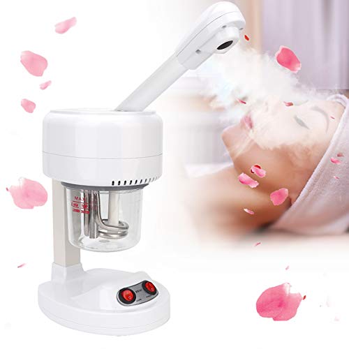 Tabletop Facial Steamer, Portable Beauty Salon Hot Mist Face Steamer, Hydrating Moisturizing Spray Machine for Home and Beauty Salon, Facial Deep Cleaning(US 110V)