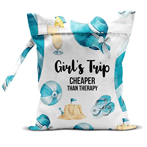 zcyxuuw s Weekend Gifts, Wet Bag, Wet Dry Bag, Wet Bag for Swimsuit Travel Vacation Beach Pool s Trip Gifts Makeup Bag Bachelorette Party Decorations Bestie Gifts for Women Sister Friends