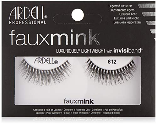 Ardell Faux Mink #812 Black Lashes (6 Pack)