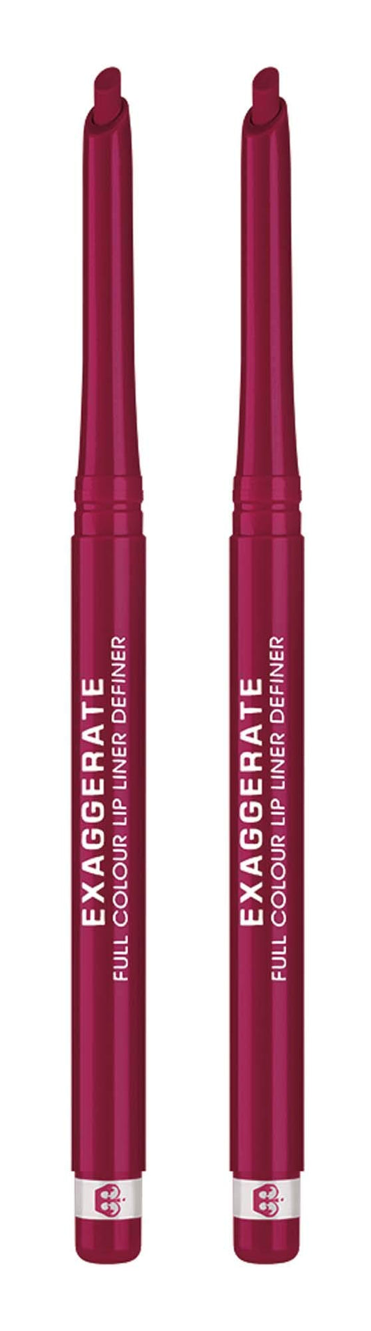 Rimmel Exaggerate Lip Liner, Obsession, 2 Count (Pack of 1)
