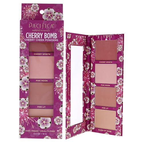 Pacifica Cherry Bomb Cherry Cheek Powders Women 0.5 oz