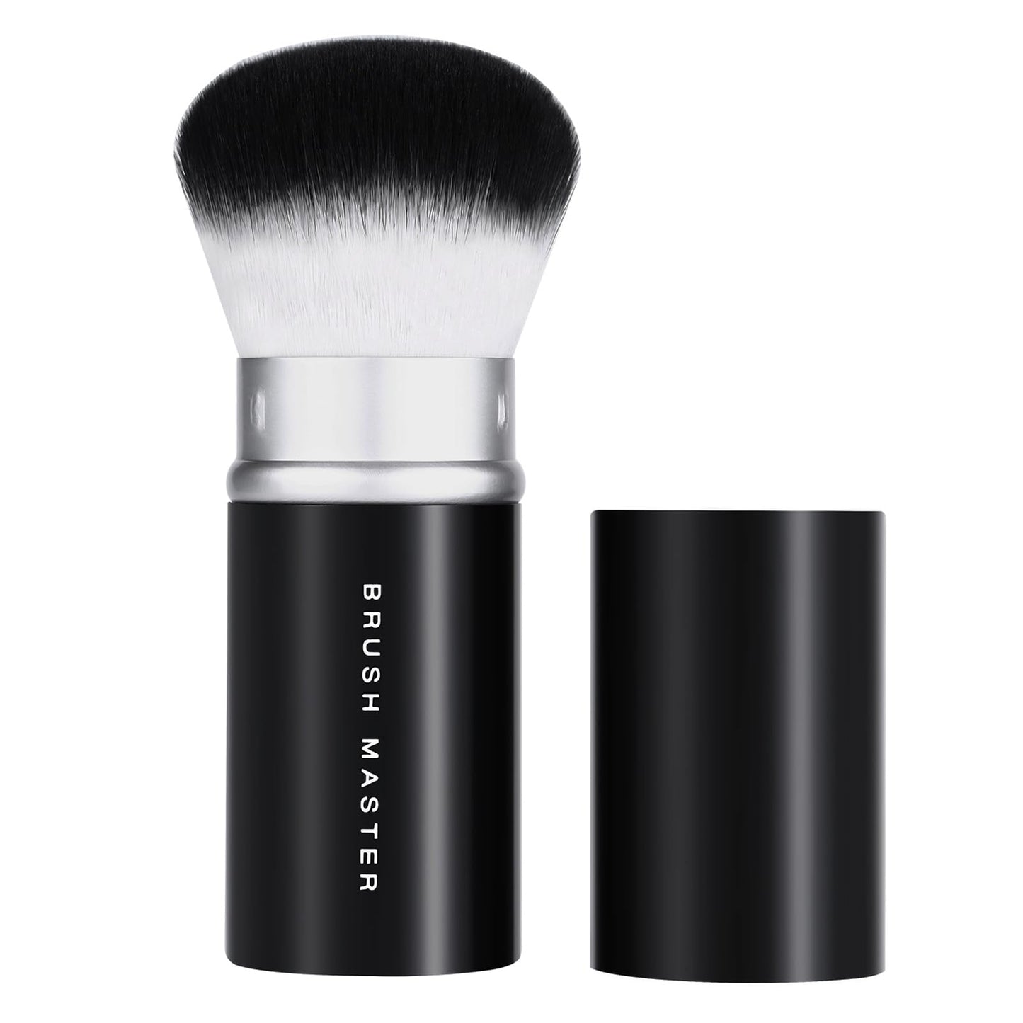 Brush Master Retractable Kabuki Makeup Brush for Blush, Bronzer, Foundation, Powder, Travel Face Cosmetic Brush