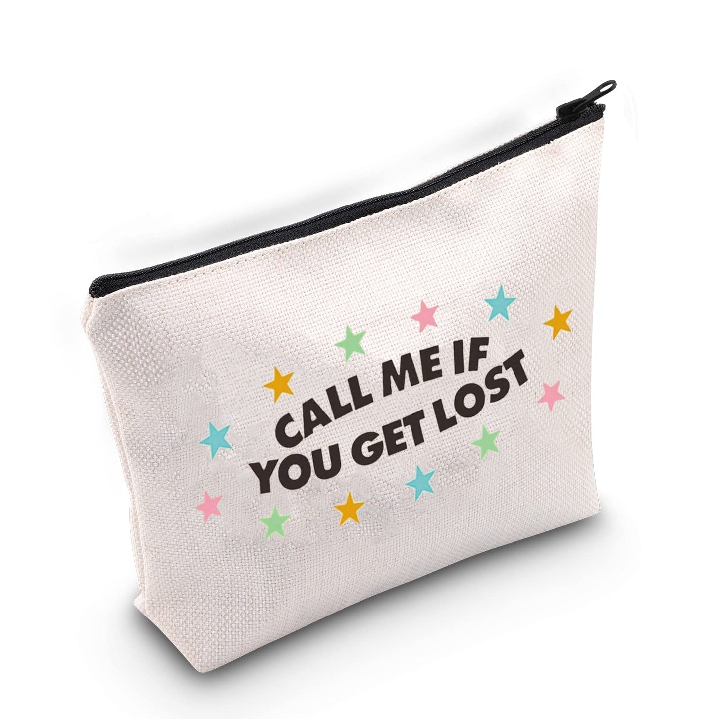 BLUPARK Singer Inspired Makeup Bag Aesthetic Rap Hip Hop Pop Music Lover Gift Singer Fan Gift Album Gift (Lost Call Me)