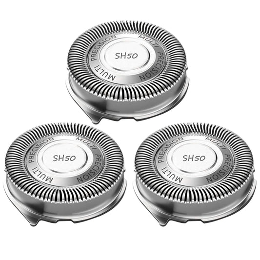 SH50 Replacement Heads for Philips Norelco Shavers Series 5000, AquaTouch, PowerTouch, OEM SH50 Heads UPGRADED